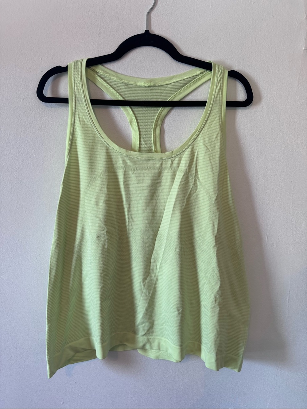 Lululemon Swiftly Tech Racerback Tank Lime Green Size 18